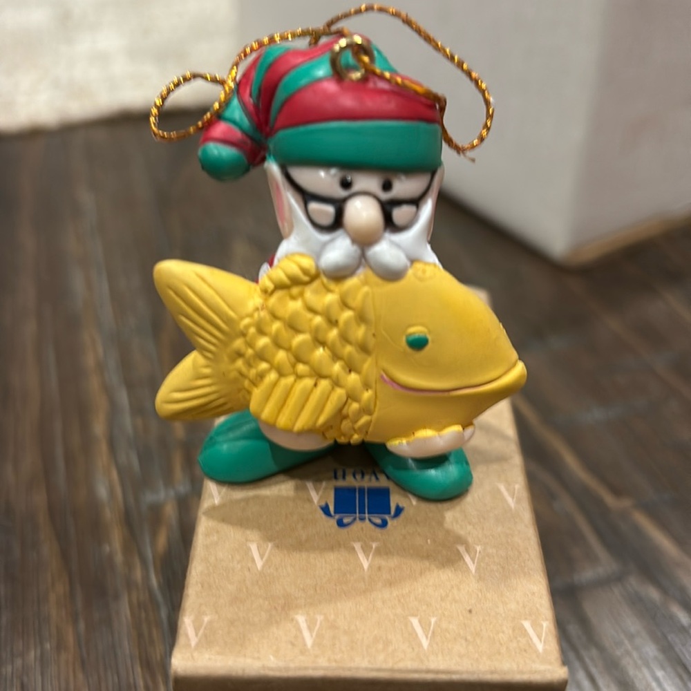 Fishing Ornament Funny